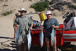 Excellent fishing in Mozambique