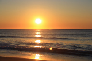 Sunrise in Legogo Bay